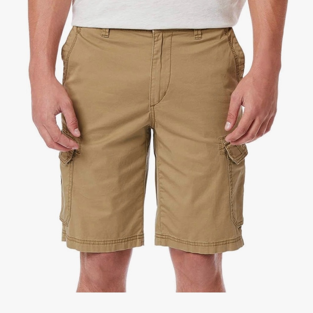 UNIONBAY Tan Cargo Shorts Relaxed Fit